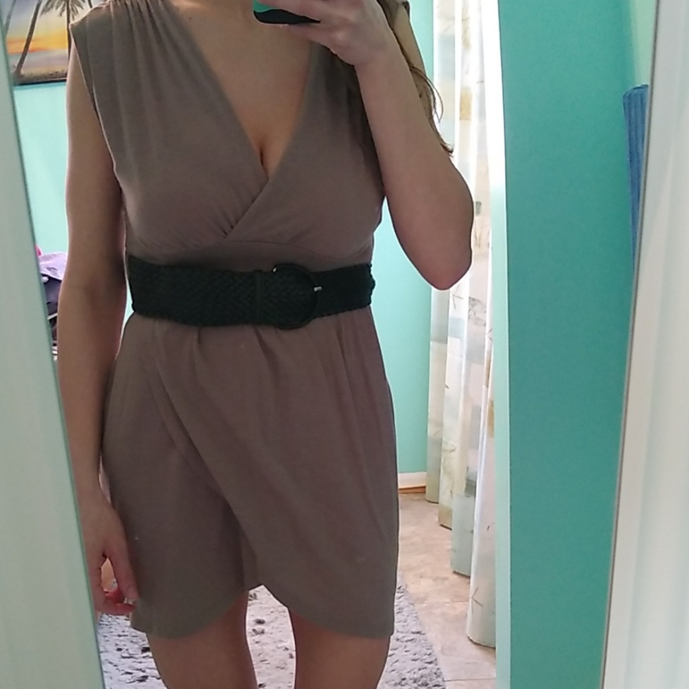 Open back dress